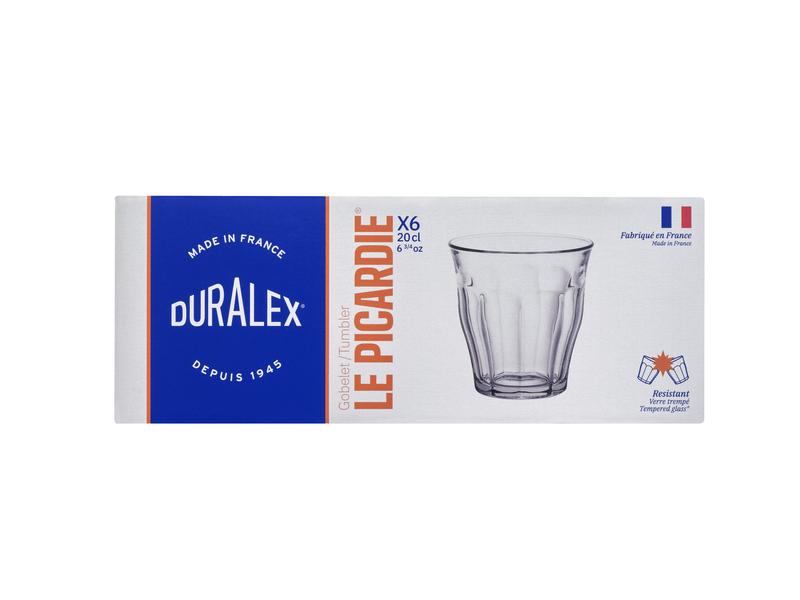 Picardie Tumbler 200ml - Set 6