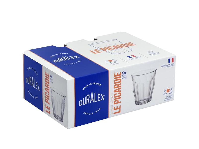 Picardie Tumbler 200ml - Set 6