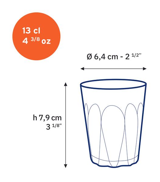 Provence Tumbler 130ml - Set 6