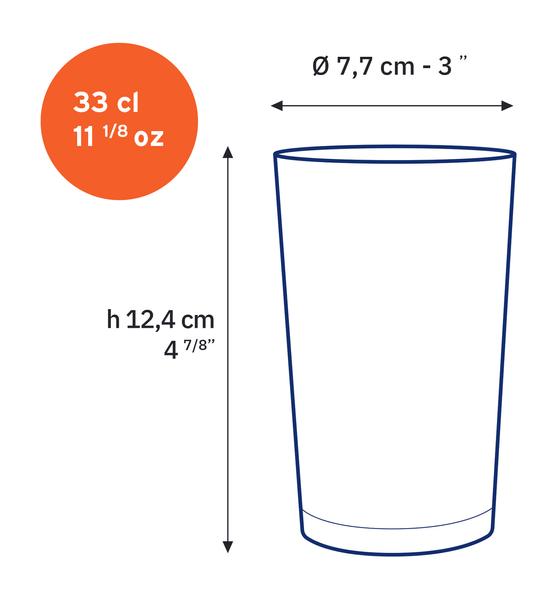 Unie Tumbler 330ml - Set 6