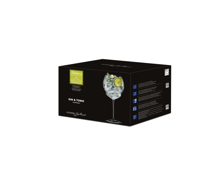 Backdoor20s Gin & Tonic 800ml - Set 4