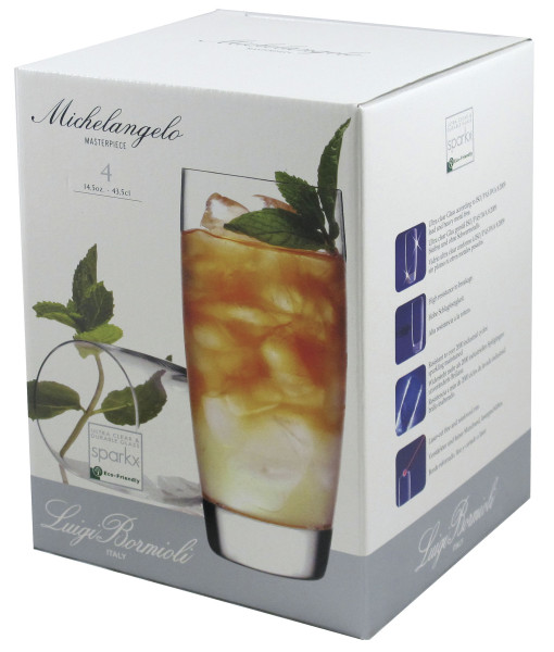 Michelangelo Masterpiece HiBall 435ml  - Set 4