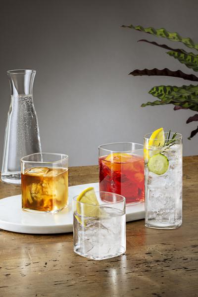 Top Class Square Tumblers 350ml - Set 4
