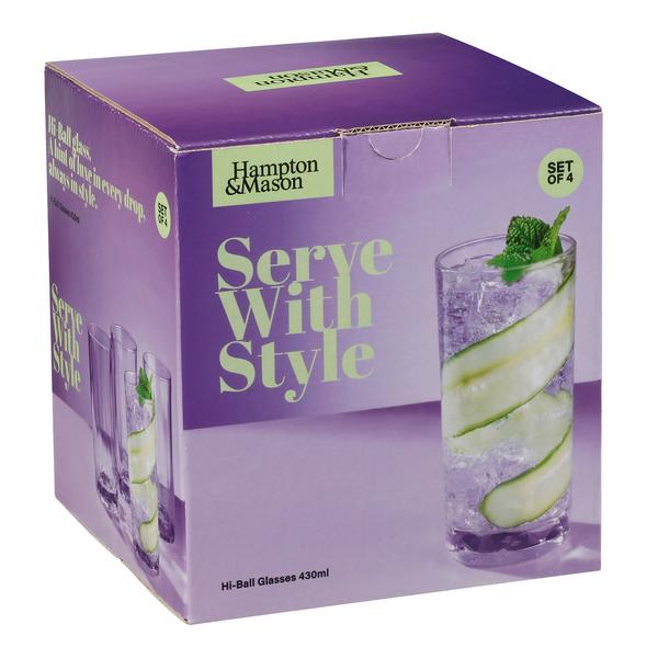Connexion Tumbler Glass  430ml