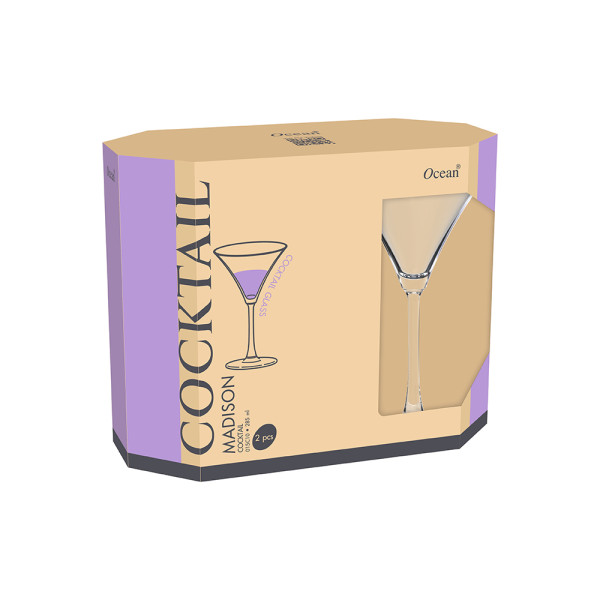 Eco Madison Cocktail Glass 285ml - Set 2