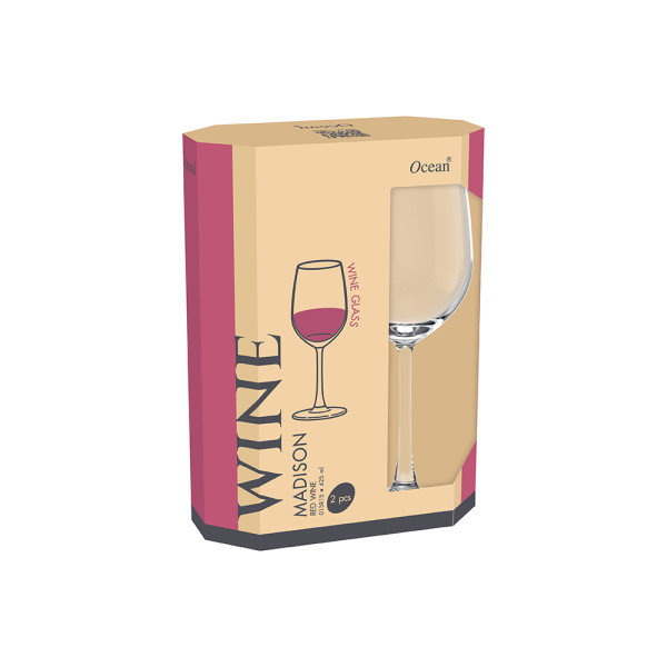 Eco Madison Red Wine Glass 425ml - Set 2