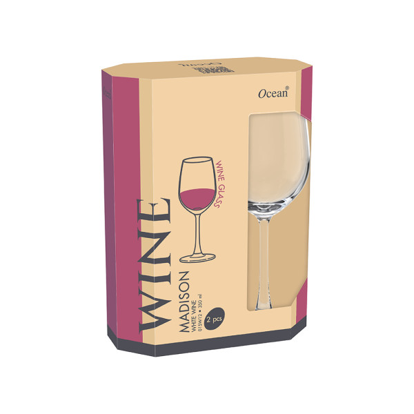 Eco Madison White Wine Glass 350ml - Set 2