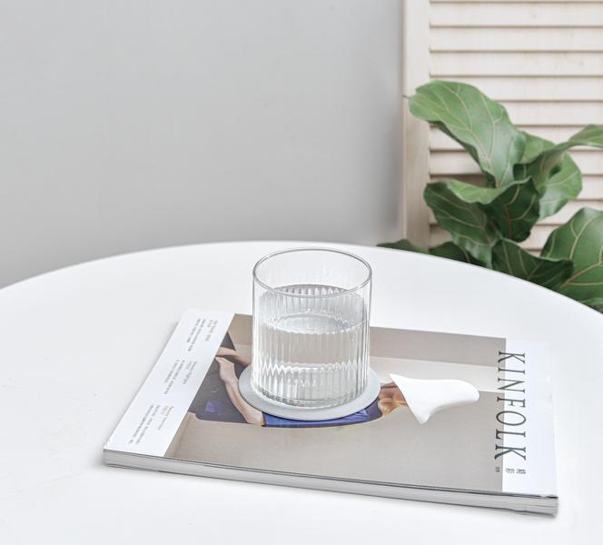 Pulse Double Rock Tumbler Glass 355ml