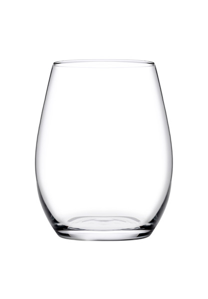 Amber Stemless Wine Glass 350ml Set 6