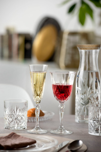 Melodia Flute Glass 160ml - Set 6