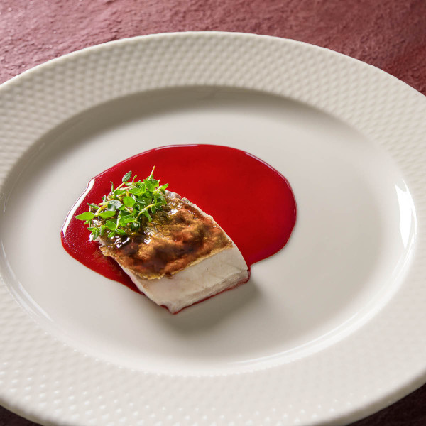 Diamond Round Deep Plate 250x50mm / 300ml