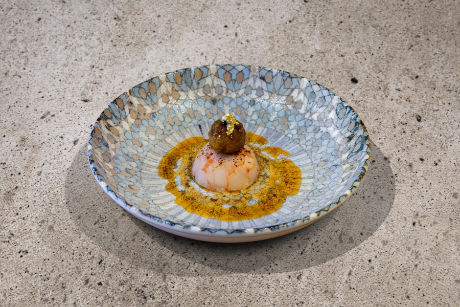 Luca Mosaic Plate 210mm