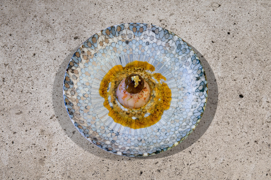 Luca Mosaic Plate 210mm