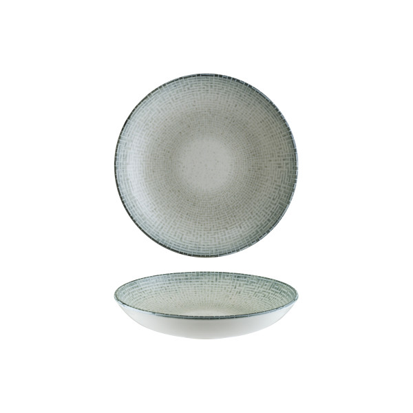 Maze Bowl Flared Grey 230 mm