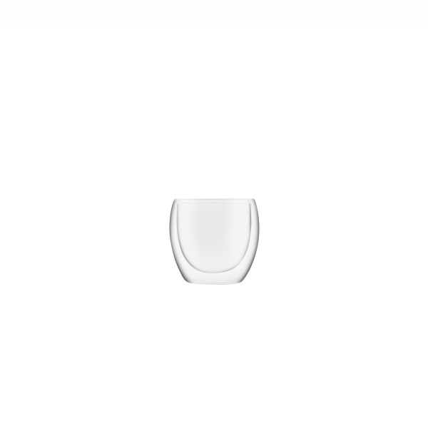 Infusion Double Wall Glass 80ml 2pc Set