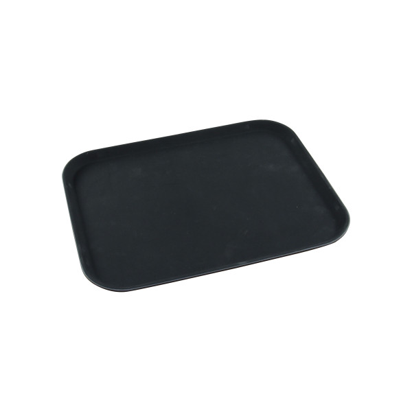 Non-Slip Rectangular Black Tray 350x450mm