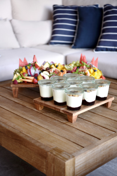 Serve Natural Acacia Display Stand GN 1/2 325x265x50mm