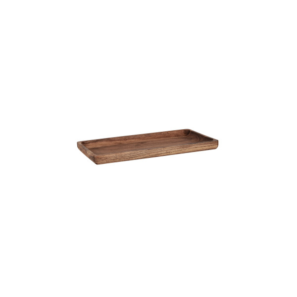 Serve Natural Acacia Rectangular Tray 355x180x25mm