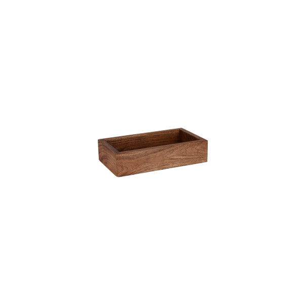 Serve Natural Acacia Table Display Box 260x150x60mm