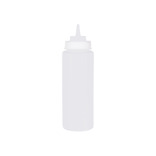 Squeeze Bottle Wide Mouth Clear 950ml