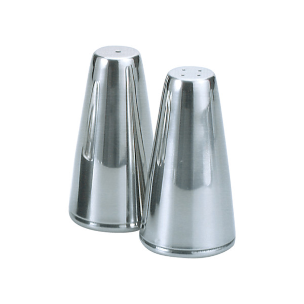 Salt & Pepper Shaker Stainless Steel 44x80mm Set 2