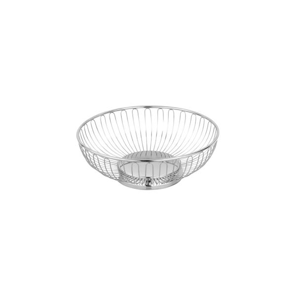 Round Wire Basket Solid Base  245x80mm