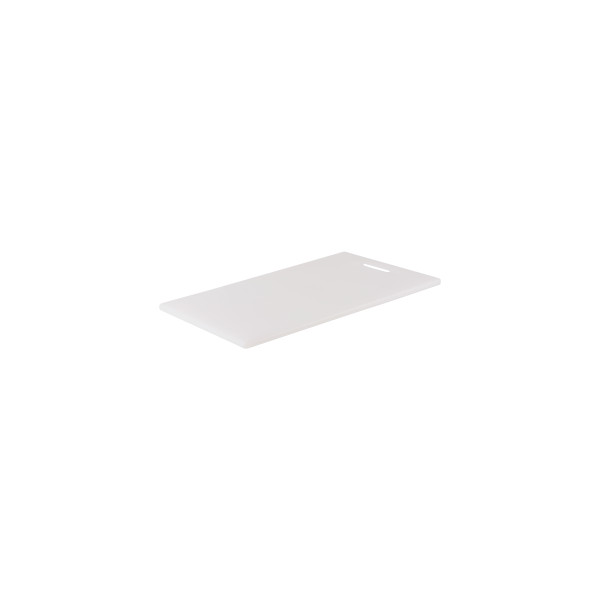 Cutting Board Polyethylene White with Handle 200x270x12mm