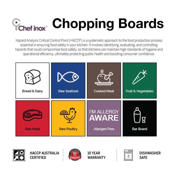 Cutting Board Polyethylene 250x400x12 Black