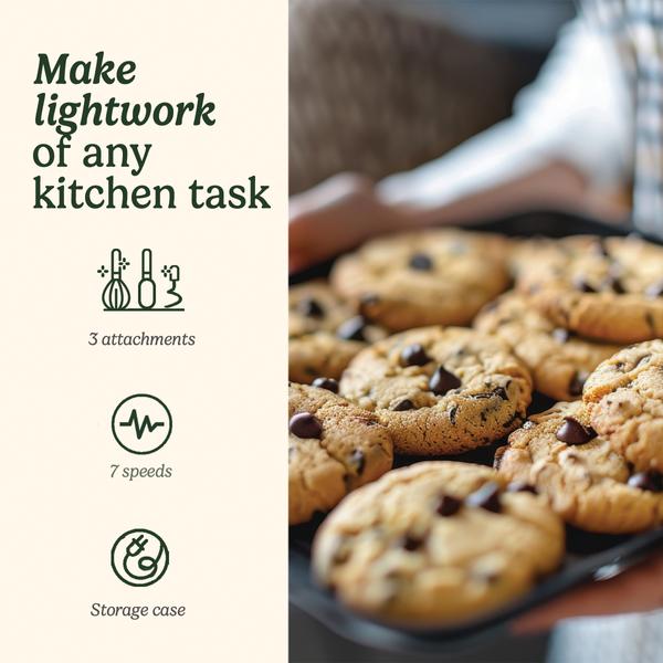 Power Advantage 7 Speed Hand Mixer (HM7BSCXA)