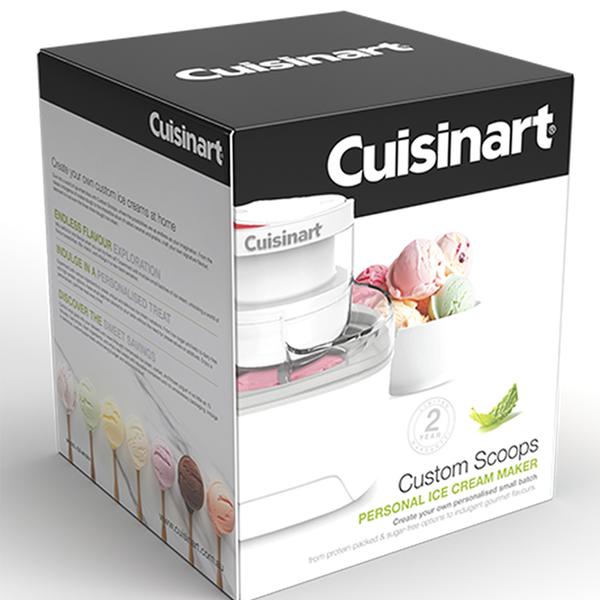 Custom Scoops Personal Ice Cream Maker (ICE-M10XA)