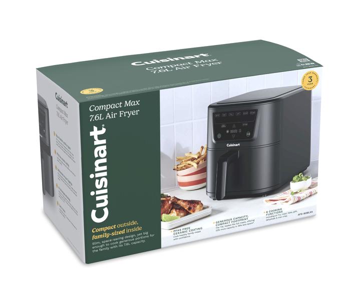 Compact Max Air Fryer PFAS Free 7.6L (AFS-8OBLXA)