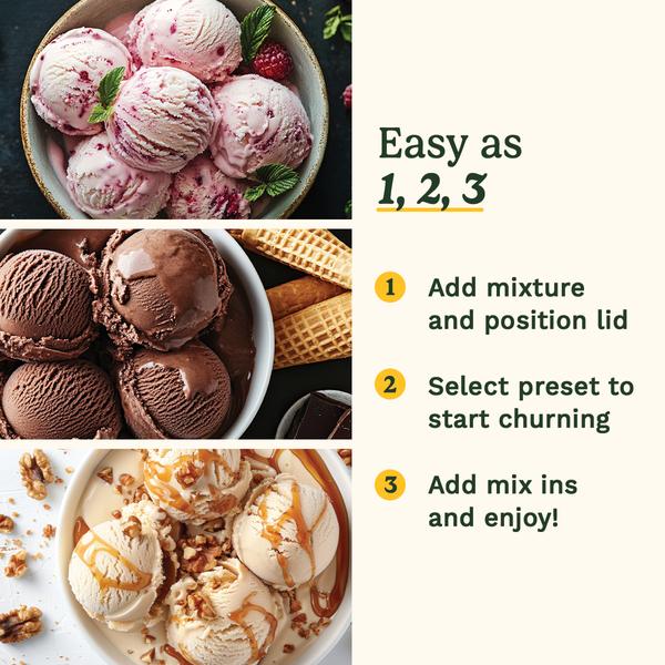 Freeze Ease Ice Cream & Gelato Maker (ICE90U)