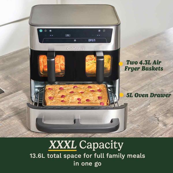 Tri-Zone PFAS Free Air Fryer 13.2L  (AFT13XSSU)