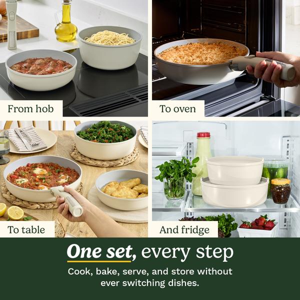 ClickSmart™ Nonstick Detachable Handle Cookware Set (D53C13BGXA)