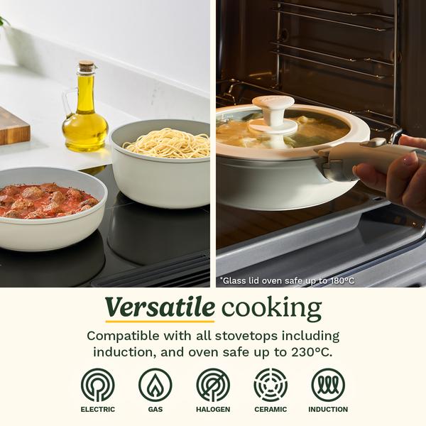 ClickSmart™ Nonstick Detachable Handle Cookware Set (D53C13BGXA)