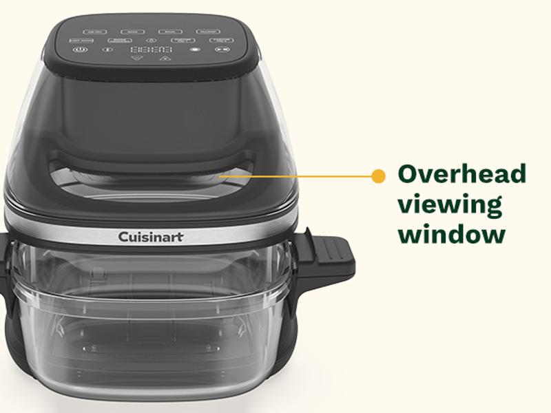 ClearView Air Fryer with Glass Basket 3.8L  (AFC-4XA)