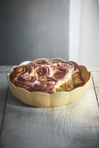 Madeleine Round Dish - Vanilla