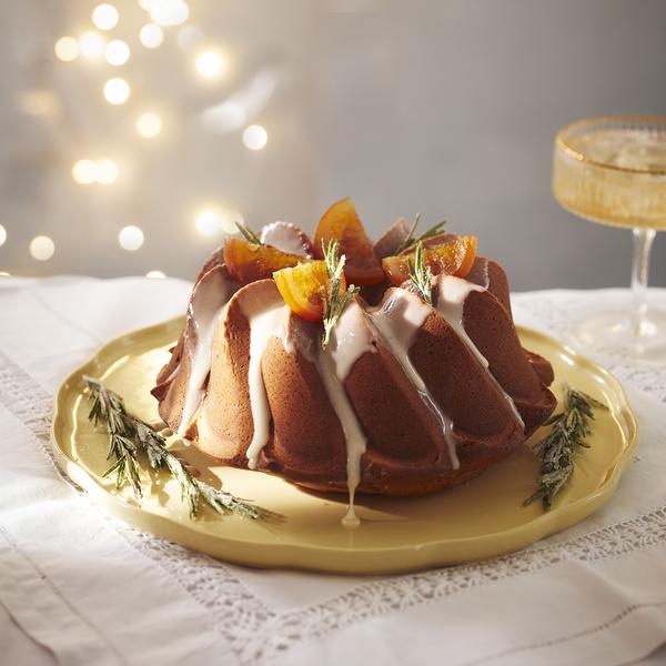 Madeleine Round Serving Platter - Vanilla
