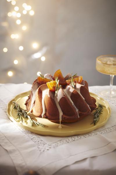 Madeleine Round Serving Platter - Vanilla