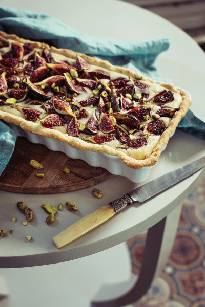 Slim Rectangular Tart Dish - Flour