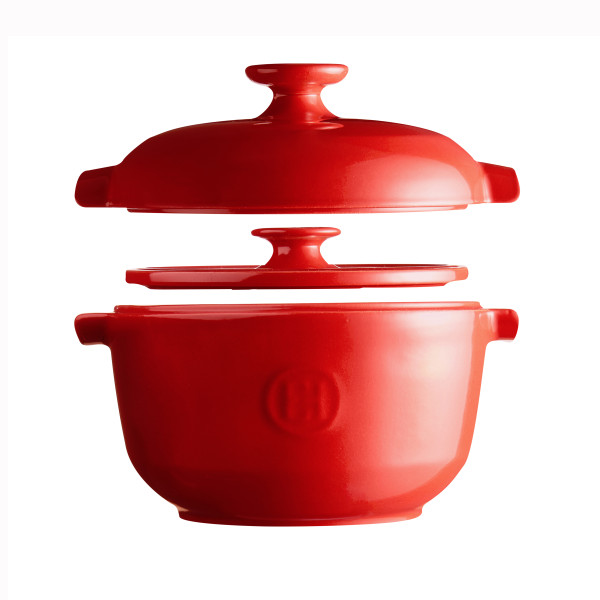 Rice Pot - Burgundy