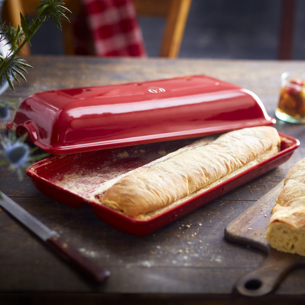 Ciabatta Bread Baker - Burgundy