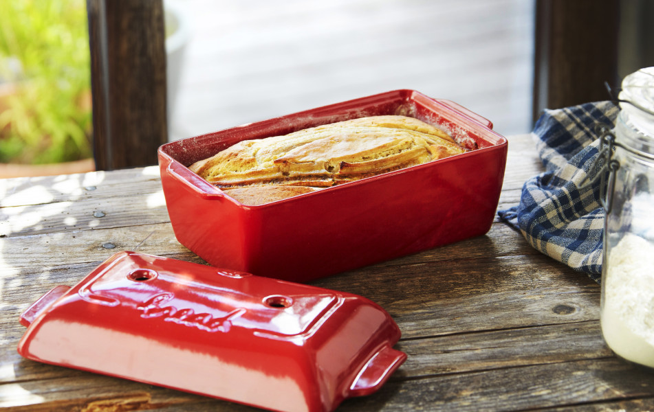 Bread Loaf Baker - Burgundy