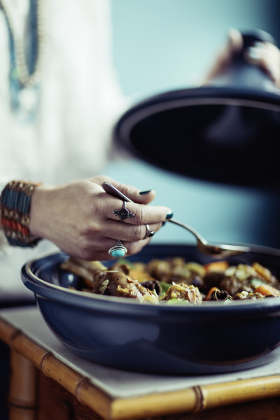 Tagine Small 27cm- Burgundy