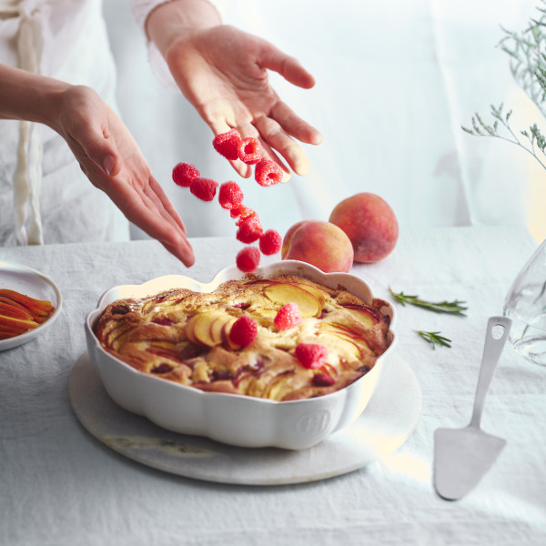 Madeleine Heart Dish - Rose Candy