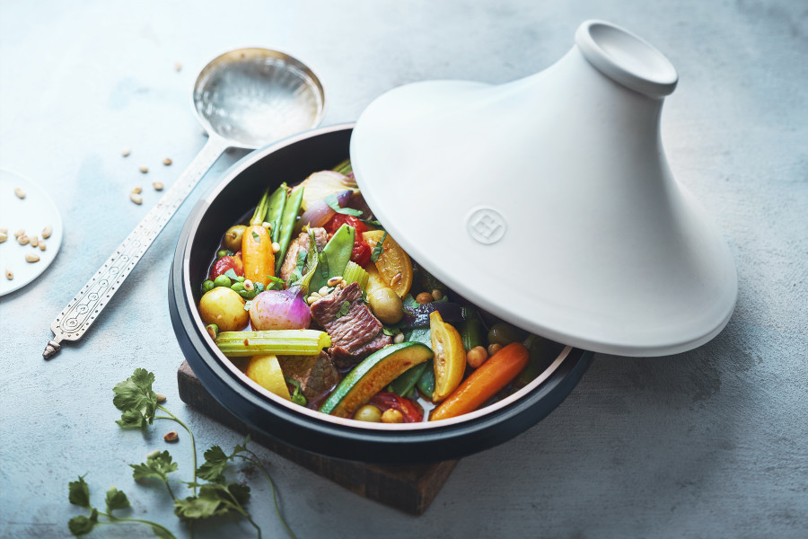 Delight Small Induction Tagine 26cm - Slate