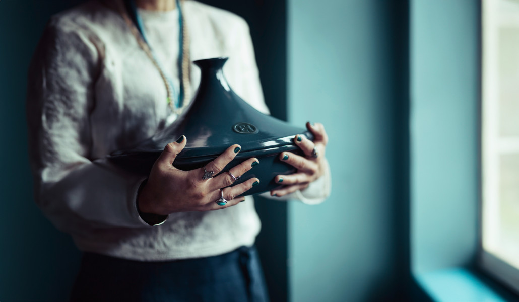 Delight Small Induction Tagine 26cm - Slate