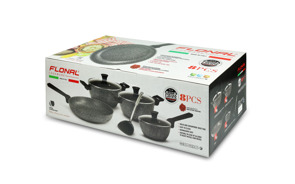 Petra Lavica 8 Piece Set