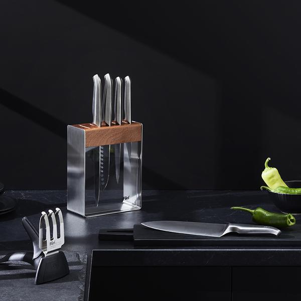 Pro Stainless Steel Knife Block Set 7 Piece