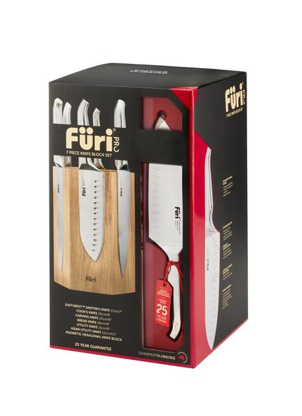 Magnetic Hexagonal Knife Block Set 7 Piece